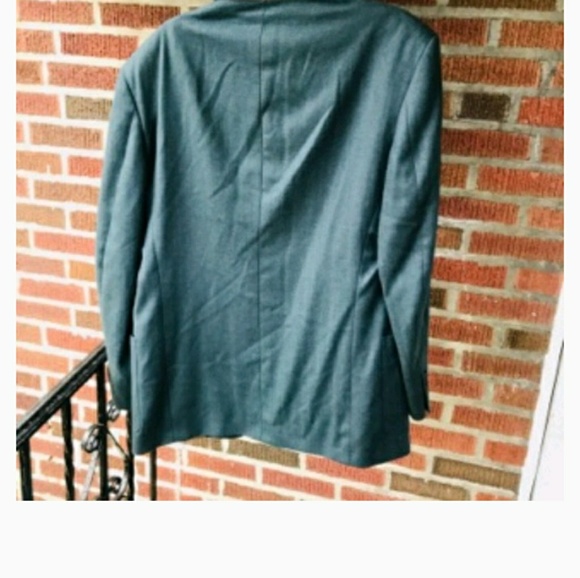 Dillards By Racquet Club Green Blazer size 43R - Picture 2 of 2